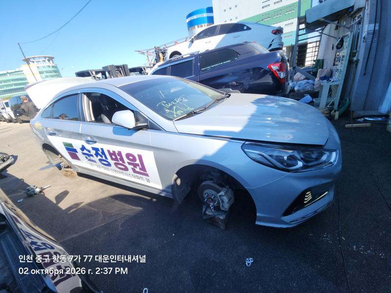 쏘나타 뉴라이즈 2022 은색 수출 완료